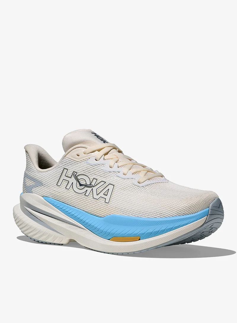 Hoka WHITE / ALABASTER Mach X 3 for Women | Best Price UAE
